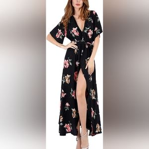 Floral Maxi Boho Dress